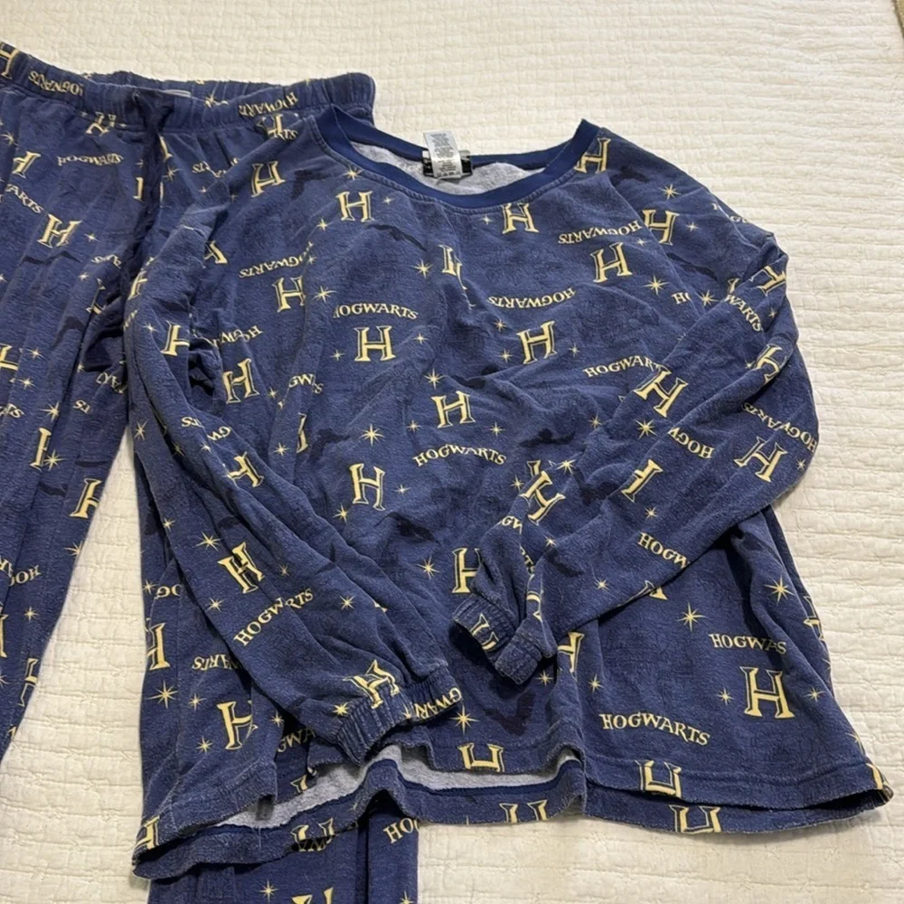 Hogwarts Blue and Gold Pajama Set